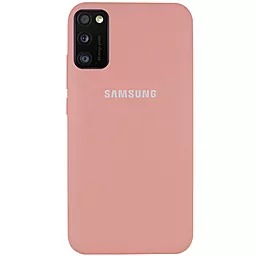 Чехол Epik Silicone Cover My Color Full Protective (AA) Samsung A415 Galaxy A41 Peach