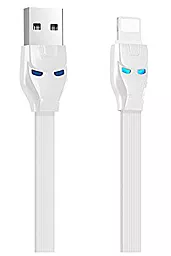 Кабель USB Hoco U14 Steel man Lightning Cable White