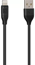 Автомобильное зарядное устройство с быстрой зарядкой Gelius Pro Twix GP-CC006 USB/Type-C QC/PD 18W + Lightning Cable Black - миниатюра 5
