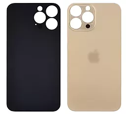 Задняя крышка корпуса Apple iPhone 13 Pro Max (big hole) Original  Gold