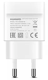 Сетевое зарядное устройство с быстрой зарядкой Huawei QuickCharger AP32+micro USB cable White - миниатюра 3