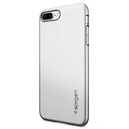 Чехол Spigen Thin Fit для Apple iPhone 8 Plus, iPhone 7 Plus Satin Silver (043CS20735) - миниатюра 2