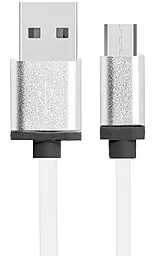 USB Кабель Siyoteam Short Cable 0.2M micro USB Cable Silver