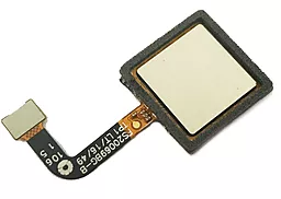 Шлейф Asus ZenFone 3 Max (ZC553KL) с сканером отпечатка пальца Gold