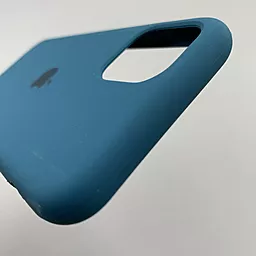 Чехол Silicone Case Full для Apple iPhone 13 Pro Max Blue Cobalt - миниатюра 2
