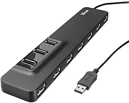 USB хаб Trust Oila 10port port USB 2.0 Hub (20575)