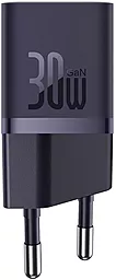 Мережевий зарядний пристрій Baseus 30W GaN5 Fast Charger USB-C Purple (CCGN070705)