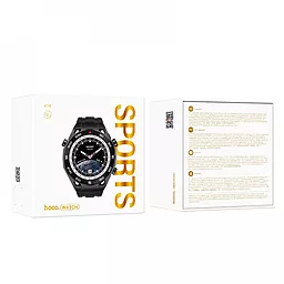 Смарт-часы Hoco Smart Sports Watch Y16 (Call Version) Black - миниатюра 4