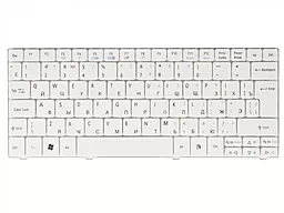 Клавіатура для ноутбуку Acer Aspire One 715 721 White