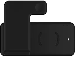 Беспроводное (индукционное) зарядное устройство EasyLife 15W 4 IN1+ СЗУ Black - миниатюра 2