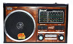 Радиоприемник Golon RX-277LED Wooden - миниатюра 2