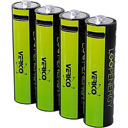 Аккумулятор Verico Loop Energy AAA / R03 600mAh USB Type-C Li-ion 4шт (1UDBT-A2WEBC-NN) - миниатюра 3