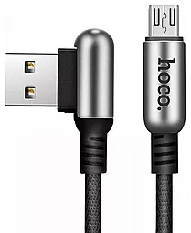 Кабель USB Hoco U17 Capsule micro USB Cable Black