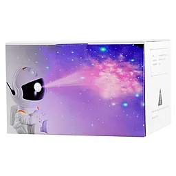 Лазерный ночник-проектор звездного неба Astronaut Star White - миниатюра 6