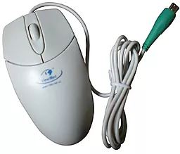 Комп'ютерна мишка ViewNet MOU-881 (PS/2) White