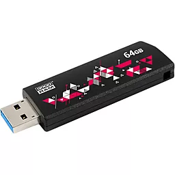 Флешка GooDRam 64GB UCL3 Click Black USB 3.0 (UCL3-0640K0R11) - миниатюра 2