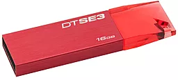 Флешка Kingston DTSE3 16 GB (KC-U6816-3YR/KC-U6816-4CR) Red - миниатюра 2