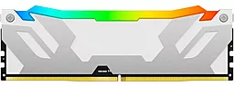 Оперативная память Kingston Fury 16 GB DDR5 6400 MHz Renegade Silver/White RGB (KF564C32RWA-16) - миниатюра 3