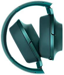 Наушники Sony h.ear on MDR-100AAP (MDR100AAPL.E) Viridian Blue - миниатюра 3