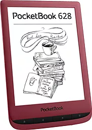Электронная книга PocketBook 628 Touch Lux5 Ink Ruby Red (PB628-R-WW) - миниатюра 2