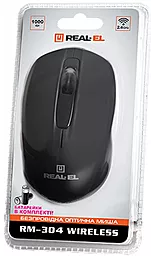 Комп'ютерна мишка REAL-EL RM-304 (EL123200017) Black - мініатюра 4