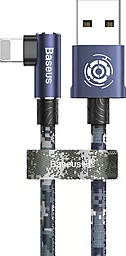 Кабель USB Baseus Camouflage Lightning Cable Blue (CALMC-A06)