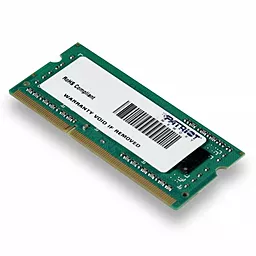 Оперативна пам'ять для ноутбука Patriot SoDIMM DDR3L 4GB 1600 MHz (PSD34G1600L81S)