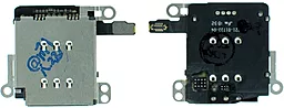 Коннектор SIM-карты Apple iPhone XR (Dual SIM) со шлейфом