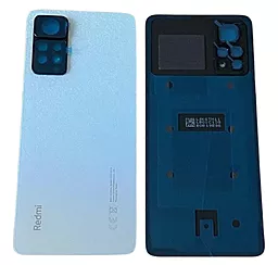 Задняя крышка корпуса Xiaomi Redmi Note 11 Pro со стеклом камеры Original Star Blue