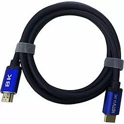 Видеокабель Atcom HDMI v2.1 8k 60hz 2m black/blue (88888) - миниатюра 4