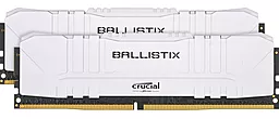 Оперативная память Crucial Ballistix DDR4 16 GB (2x8 GB) 3000Mhz (BL2K8G30C15U4W) White