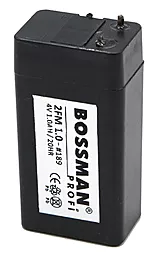 Акумуляторна батарея Bossman Profi 4V 1Ah 20HR 2FM SLA