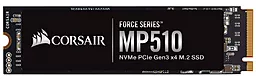 SSD Накопитель Corsair Force MP510 960 GB M.2 2280 (CSSD-F960GBMP510B)