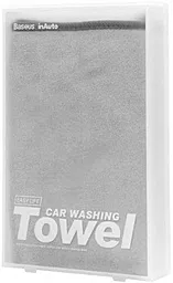 Полотенце для авто Baseus из микрофибры Easy life car washing towel 60x180см Grey (CRXCMJ-B0G) - миниатюра 7