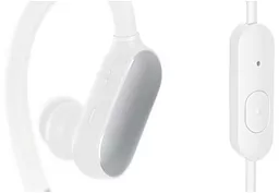 Наушники Xiaomi Mi Sport Bluetooth Headset White (ZBW4379GL) - миниатюра 3