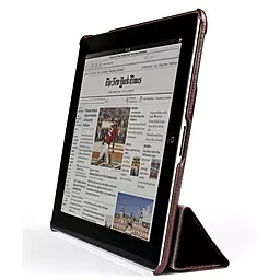 Чехол для планшета JustCase Leather Case For iPad 2/3/4 Brown (SS0005) - миниатюра 3