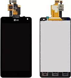 Дисплей LG Optimus G (E975) з тачскріном, оригінал, Black