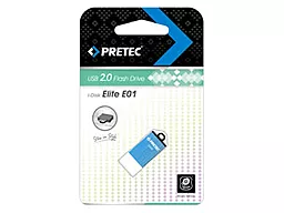 Флешка Pretec Elite 8Gb E2T08G-1BU blue - мініатюра 2