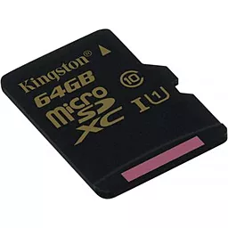 Карта памяти Kingston microSDXC 64 GB Class 10 UHS-I U1 (SDCA10/64GBSP) - миниатюра 2