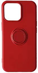 Чехол 1TOUCH Ring Color Case для Apple iPhone 13 Pro Red