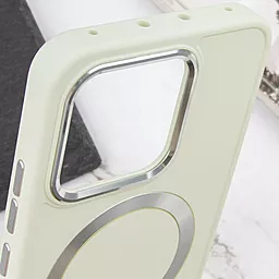 Чехол Epik Bonbon Metal Style with MagSafe для Xiaomi 13 White - миниатюра 5
