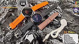 Смарт-часы W&O X1 Pro Plus Silver - миниатюра 2