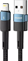 Кабель USB Essager Star 12W 2.4A 2M Lightning Cable Blue (EXCL-XCA03)