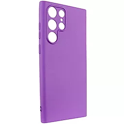 Чехол Lakshmi Silicone Cover Full Camera для Samsung Galaxy S24 Ultra Purple