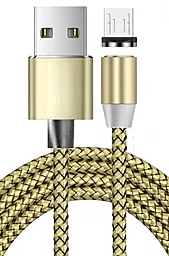 Кабель USB NINJA Magnetic micro USB Cable Gold