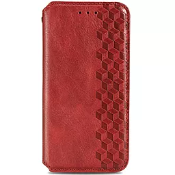 Чехол GETMAN Cubic (PU) для Samsung Galaxy A73 5G Красный