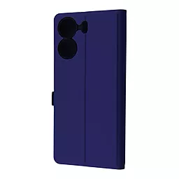 Чехол Wave Flap Case для Xiaomi Redmi A3 Blue