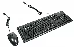 Комплект (клавиатура+мышка) A4Tech USB Black (KRS-8372)