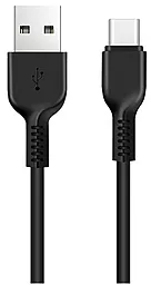 Кабель USB Hoco X13 Easy Charge USB Type-C Cable 2M Black