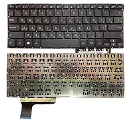 Клавіатура для ноутбуку Asus UX302LA UX302LG без рамки коричнева